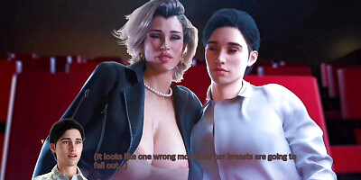 Hot romantic sex with my stepmom at movie theatre - 3D Hentai Animated Porn With Sound - APOCALUST