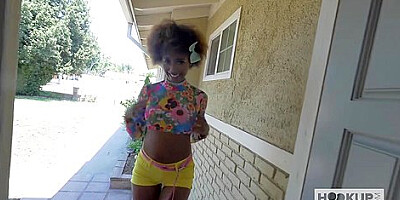 Chocolate Princess Becomes Slave To Dick