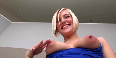 Kate gets her nubile cunt streched rock hard by a folks immense pipe