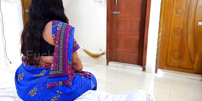 (Part-2) Indian Hot Wife Affair With Maid Guy When her Husband go to office she fuck the Maid Guy on bed cowgirl
