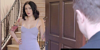 Lustful Private Investigator Offers Housewife Charlotte Sins to Cheat on Care...