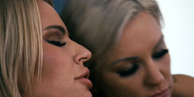 Three hot chicks escape class to lick and suck each other