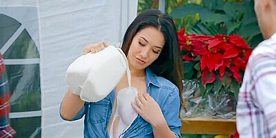 Eva Lovia And Babe Eva - Hot Asian Babe Hot Outdoor Fucking