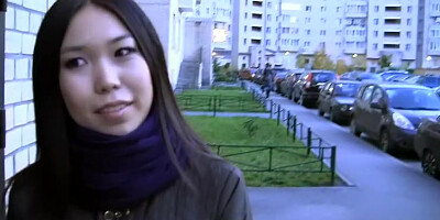 Night pick up fuck with asian chick