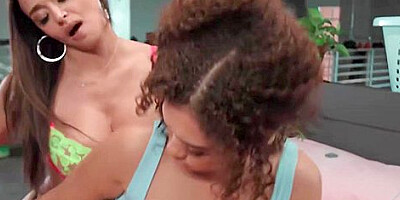 Nurse Armani Black Fucks Her Naughty Stepdaughter Willow Ryders Ass With A Strap On
