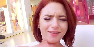 EVIL ANGEL Lola Fae SQUIRTS From Anal Deep Dick