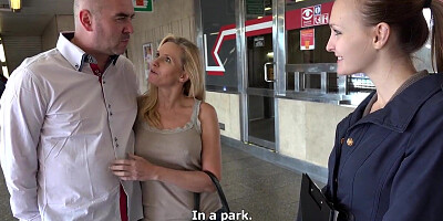 Swingers Nail In Public - Belle Claire