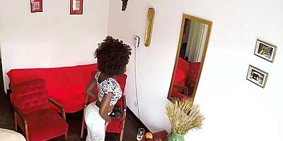 Antonio Benderass - Wet Curly Big Ass African Teen 18+ Takes It From The Back By