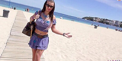 Aische Pervers - Mallorca Pervers - Fickdate Am Strand