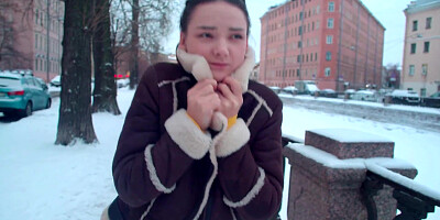 Casual Nubile Romp - Olivia Beefstick - Smallish Tit Teenie Got a Rail She Well Deserved