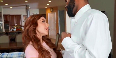 blowjob tiny redhead vanna bardot fucked hard on the couch while her