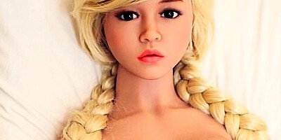 Petite teen or MILF blonde sex doll with big tits