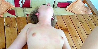 Skinny girl fucked and strangled