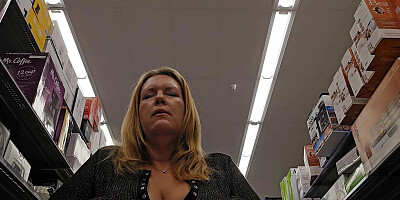 Intense public orgasm from remote controlled vibrator