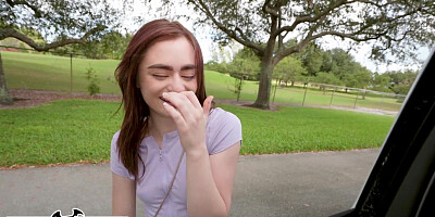 BANGBROS - Reese Robbins Humped By Old Boy On The Nail Bus For Some Prompt Money