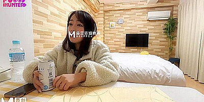 Beautiful Japanese teen 18+ Babe Waiting Outside To Be Picked Up & Creampie In Her Pussy - Teaser Video