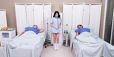 Giselle Montes In New Ho-t Nurs-e C-omforts The Patient-s (17-03-2023)