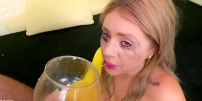 Georgia Koneva Piss Spew Recycling For Anal Whore