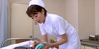 Fabulous Japanese whore Reiko Nakamori, Aya Sakuraba, Yu Kawakami in Crazy Nurse JAV movie