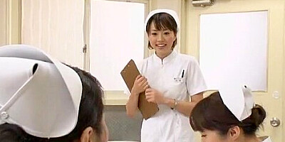 Fabulous Japanese whore Reiko Nakamori, Aya Sakuraba, Yu Kawakami in Crazy Nurse JAV movie