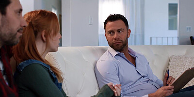 Seth and Tommy fucks Madi Collins ass and pussy