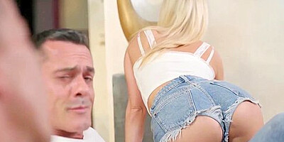 Matt Bird And Candee Licious - Petite Girlfriend Dp Fucked By Roommates