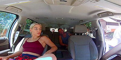 Abella Danger, Scott Nails And Charles Dera In Two Horny Studs Fuck Gorgeous Blonde Girl In The Woods