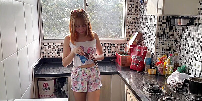 I ate the ass of the naughty 18 year old stepdaughter as breakfast!