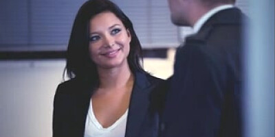 Deep-Throaters Whore gets anal invasion nailed on the desk