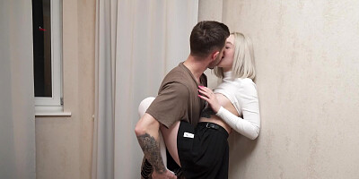 Remarkable blonde Eva Barbie is fucking with her stepbrother