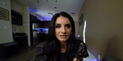 Greedy milf Silvia Saige letting her stepson use her credit card in exchange for sex