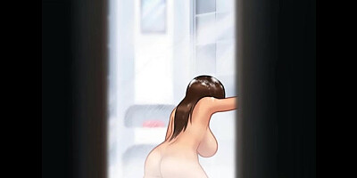 Toon stunner with massive jugs is in the mood for a great penetrate and an strenuous climax