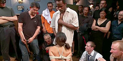 Yuki Mori And John Strong In Deep Throat Asian Pounded In Public