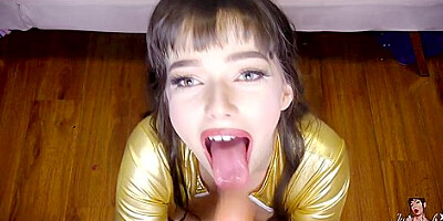 Submissive Sex Robot Services Her Masters Cock For Creampie