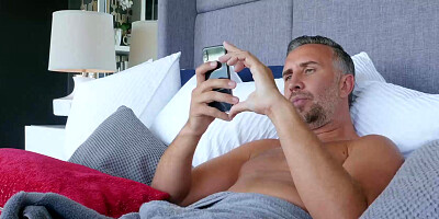 Christiana Cinn rides a big dildo & massive dick