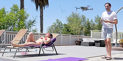 Keira Croft And Jake Adams - Banged By A Drone Pilot