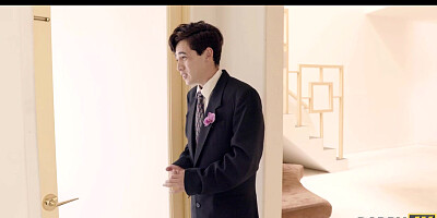 DADDY4K. Blonde angelface shows her passion in bed with grooms Step dad