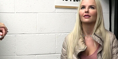 Banging fit busty MILF suspect in the backroom