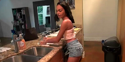 She is supah nice, slender and inborn gf