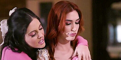 Theodora Day And Delilah Day - Amazing Tribbing With Horny Lesbians And teen 18+