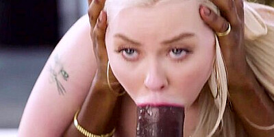 Smell my TP - interracial fuck