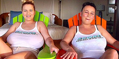 The Star Sisters Are Big-Boobed Swinging Stars - Erin Star and Helen Star - Scoreland