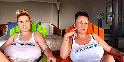 The Star Sisters Are Big-Boobed Swinging Stars - Erin Star and Helen Star - Scoreland
