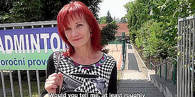Redhead Czech Gilf Irena Pov Sex For Cash