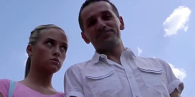 Elegant Sweetie At Czech Couple Money Dirt