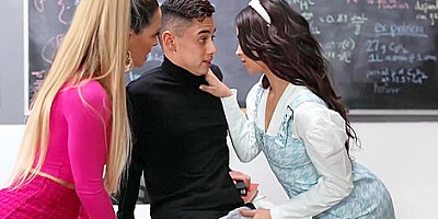 Shameless Teen 18+ And Milf Incredible Porn Clip - Juan Loco, Cherie Deville And Kylie Rocket