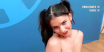 Bukkake Horny Sex Video