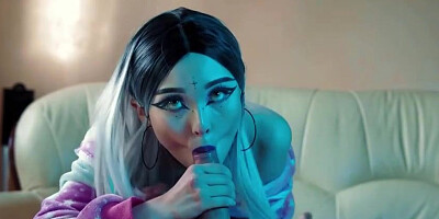 Chinese stunner is always in the mood to fellate a rock rock hard beefstick until it pours out