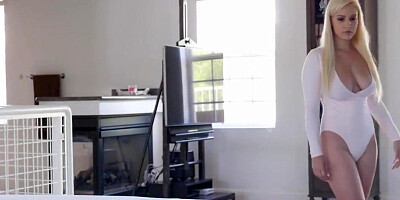 creampie busty blonde kylie page oiled massage and fucked