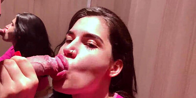 Greatest risky bj and rear end tear up in dressing guest room